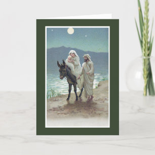 Religious Christmas Cards   Mary, Joseph & Jesus