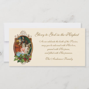 Religious Christmas Holy Family Jesus Mary Joseph