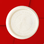 Religious Christmas Joy Christian Faith Wax Seal Stamp<br><div class="desc">This religious Christmas wax seal stamp will add a special touch to your Christmas card envelopes. Features the words to the traditional Christmas carol "Joy to the world" and your family monogram in a classic calligraphy script font with flourishes. To change fonts or reposition text boxes in any of the...</div>