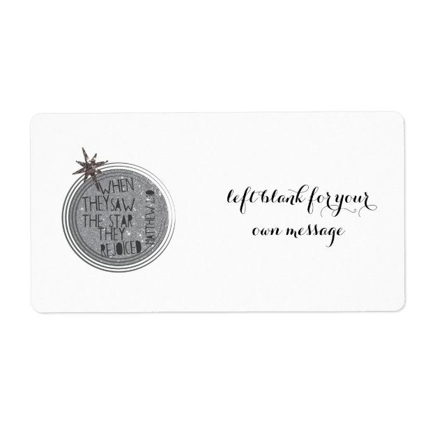 Religious Christmas Labels | Zazzle