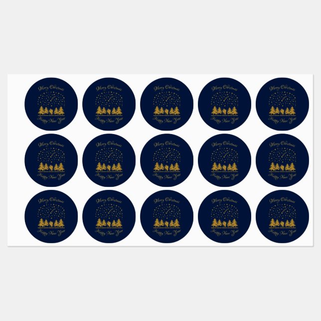 Religious Christmas Virgin Mary, St. Joseph, Jesus Labels (Sheet)