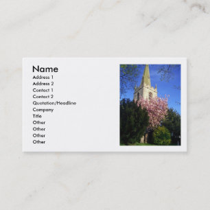 Religious Church Business Card