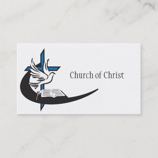Customizable Religious Church Christianity Religion Pastor Business Card Templates
