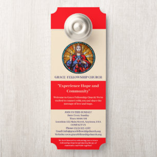 Religious Church Door Hanger
