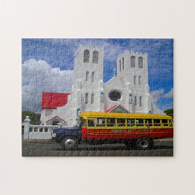 Religious Church Samoa. Jigsaw Puzzle (Horizontal)