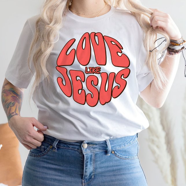Religious Clothing, Love Like Jesus T-Shirt (Creator Uploaded)