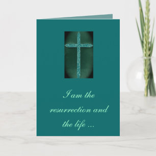 Religious Condolence Card