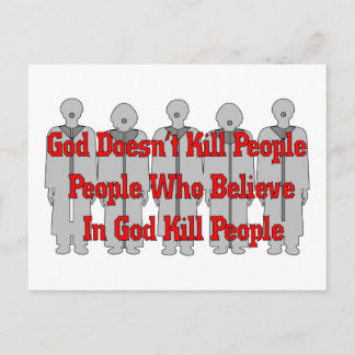 Religious Crazies Postcard