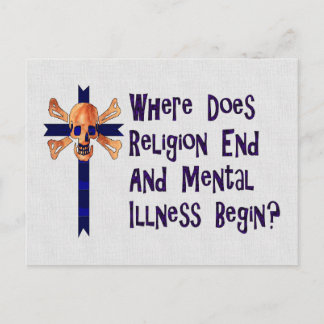 Religious Crazies Postcard