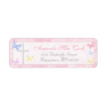 Religious Cross Butterfly Return Address Labels at Zazzle