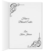 Religious Cross Easter Quote Card (Inside (Right))