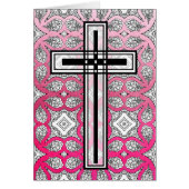Religious Cross Easter Quote Card (Front)