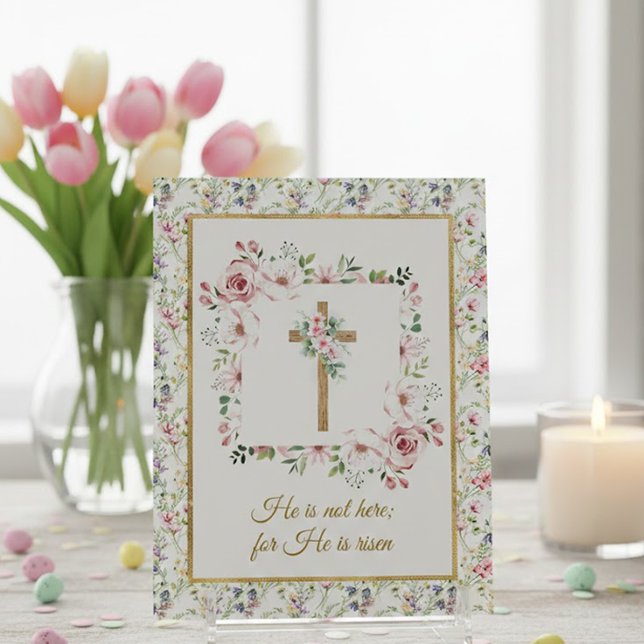 Religious Easter Christian Holiday He Is Risen  Postcard (Creator Uploaded)