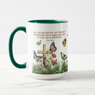Religious Easter Resurrection Spring Quote 15oz  Mug