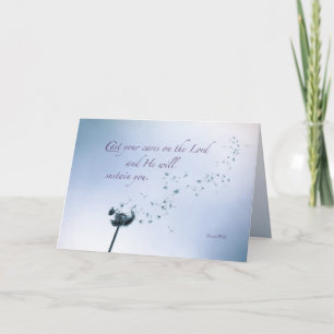 Religious Encouragement and Support, Dandelion Card