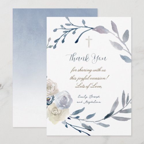 religious event thank you Card
