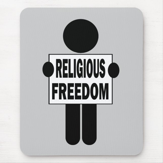 Religious Freedom Mouse Pad (Front)