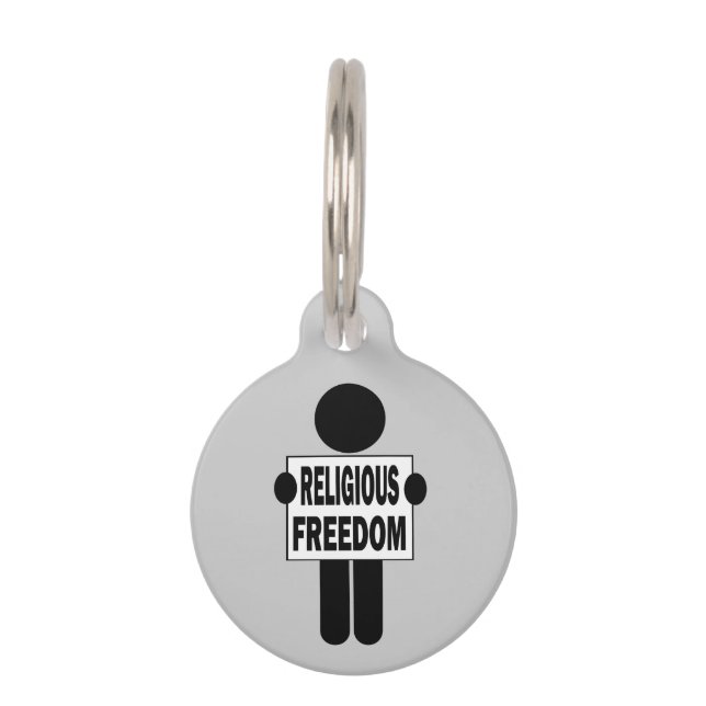 Religious Freedom Pet ID Tag (Front)