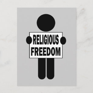 Religious Freedom Postcard