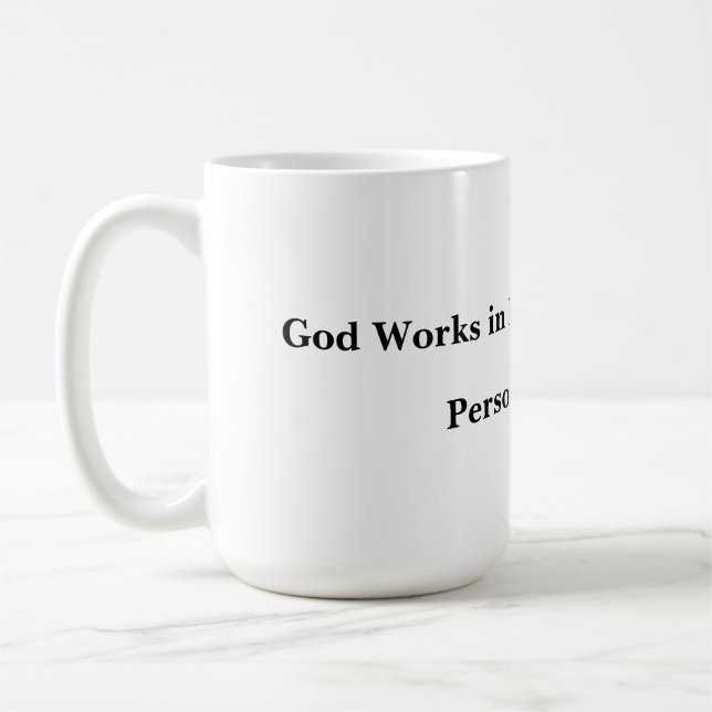Religious Gentle God Mug (Left)