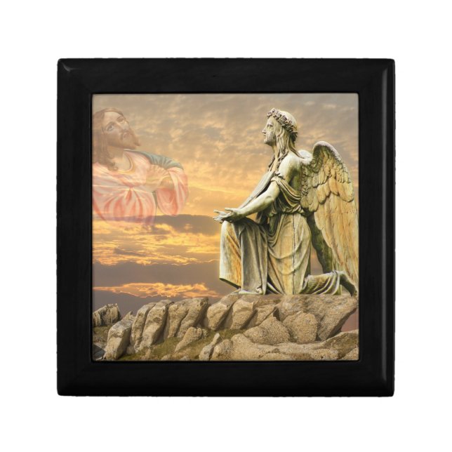 Religious Gift Box with God and Angel (Front)