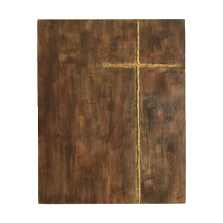 Religious Gold Cross, Modern Art