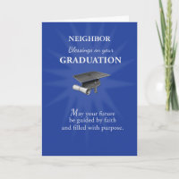 Religious Graduation Custom Relation Blessing Navy