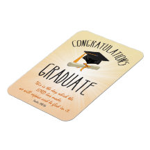 Religious Graduation Gold Starburst with Black Cap