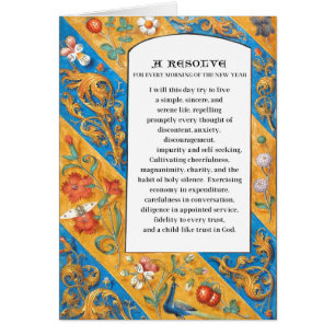 Religious Happy New Year Prayer Scripture  Cards