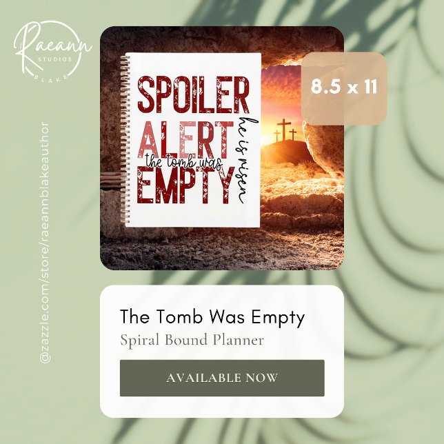 Religious "He is Risen" Planner Notebook (Creator Uploaded)