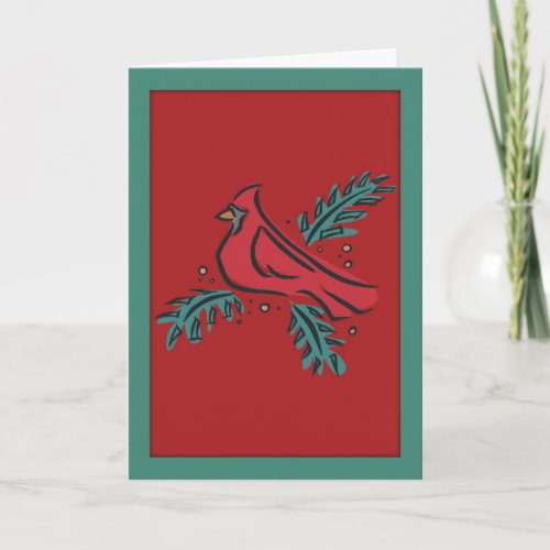 Religious Irish Christmas Blessing Holiday Card