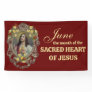 Religious June Sacred Heart of Jesus  Banner