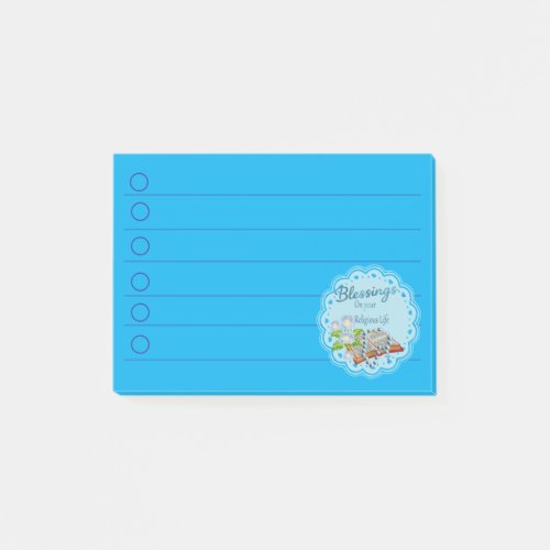 Religious life Blessing  Post-it Notes