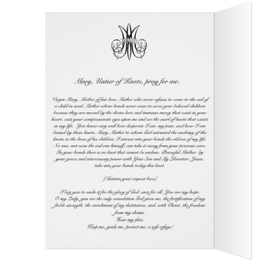 Religious Mary Untier of Knots (Inside (Left))