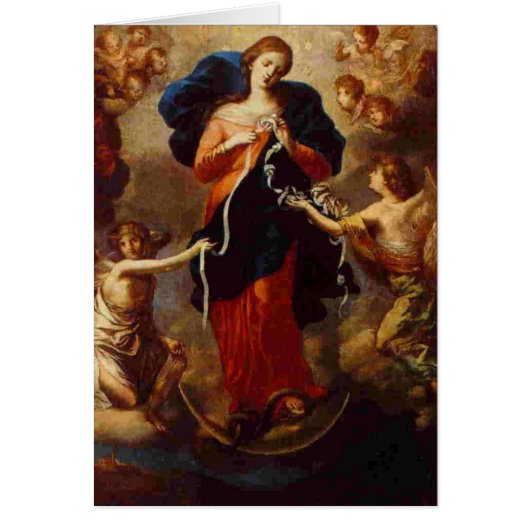 Religious Mary Untier of Knots Cards (Front)