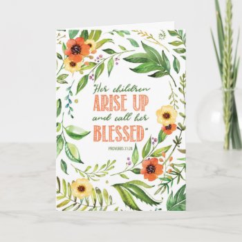 Religious Mother Birthday From Older Children  Card by Religious_SandraRose at Zazzle