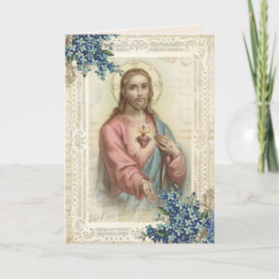 Religious Mothers Day Sacred Heart of Jesus Card