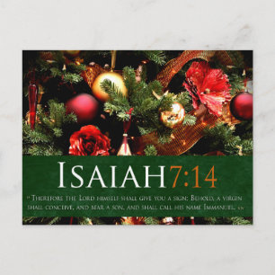 Religious Nativity Christmas postcard