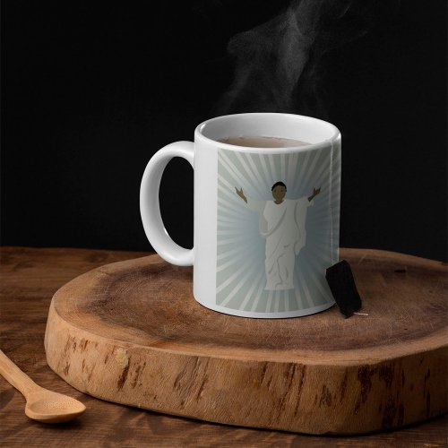 Religious Person With Outstretched Arms Coffee Mug