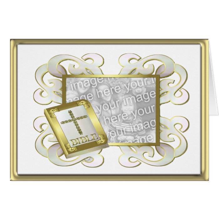 Religious Photo Frame Card Zazzle