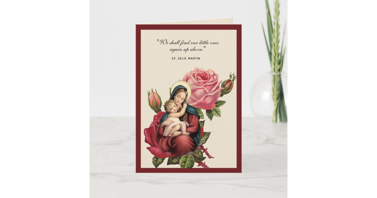 Religious Pregnancy Loss Sympathy Miscarriage Card Zazzle