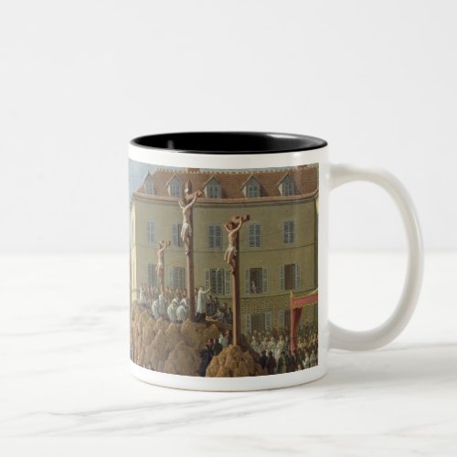 Religious Procession to Mont Valerien 1819 Two_Tone Coffee Mug