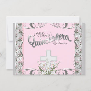 Religious Quinceanera Invitation