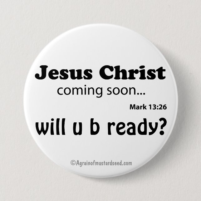 Religious Quotes Button (Front)