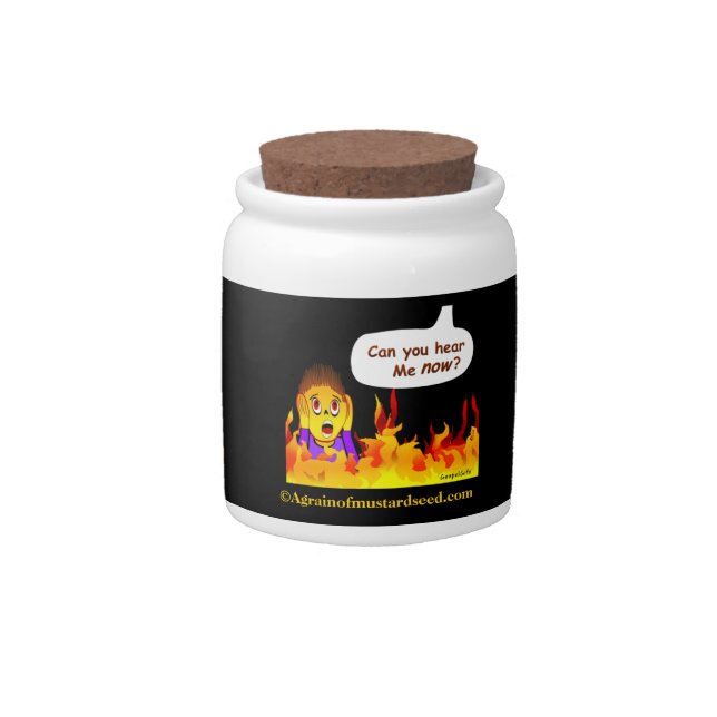 Religious Quotes Candy Jar (Front)