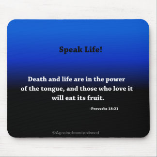 Religious Quotes Christian Mouse Pad