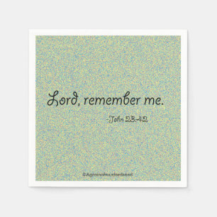 Religious Quotes Paper Napkins