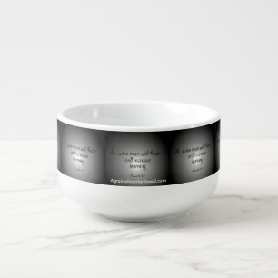 Religious Quotes Soup Mug