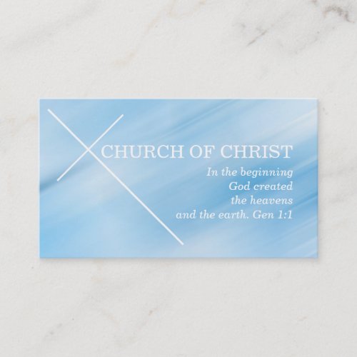 Religious Religion Christian Pastor Christianity Business Card