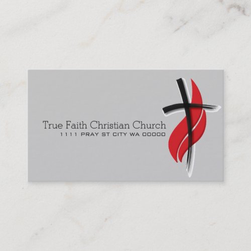 Religious Religion Christian Pastor Christianity Business Card